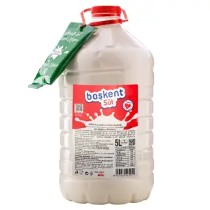 BAŞKENT PASTÖRİZE İNEK SÜTÜ 5 LT.